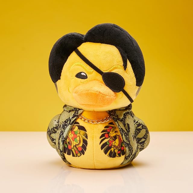 Foto 3 de 6 de TUBBZ Peluche: Yakuza Like A Dragon - Goro Majima Juguete Coleccionable de Pato de Goma de Peluche Disfrazado