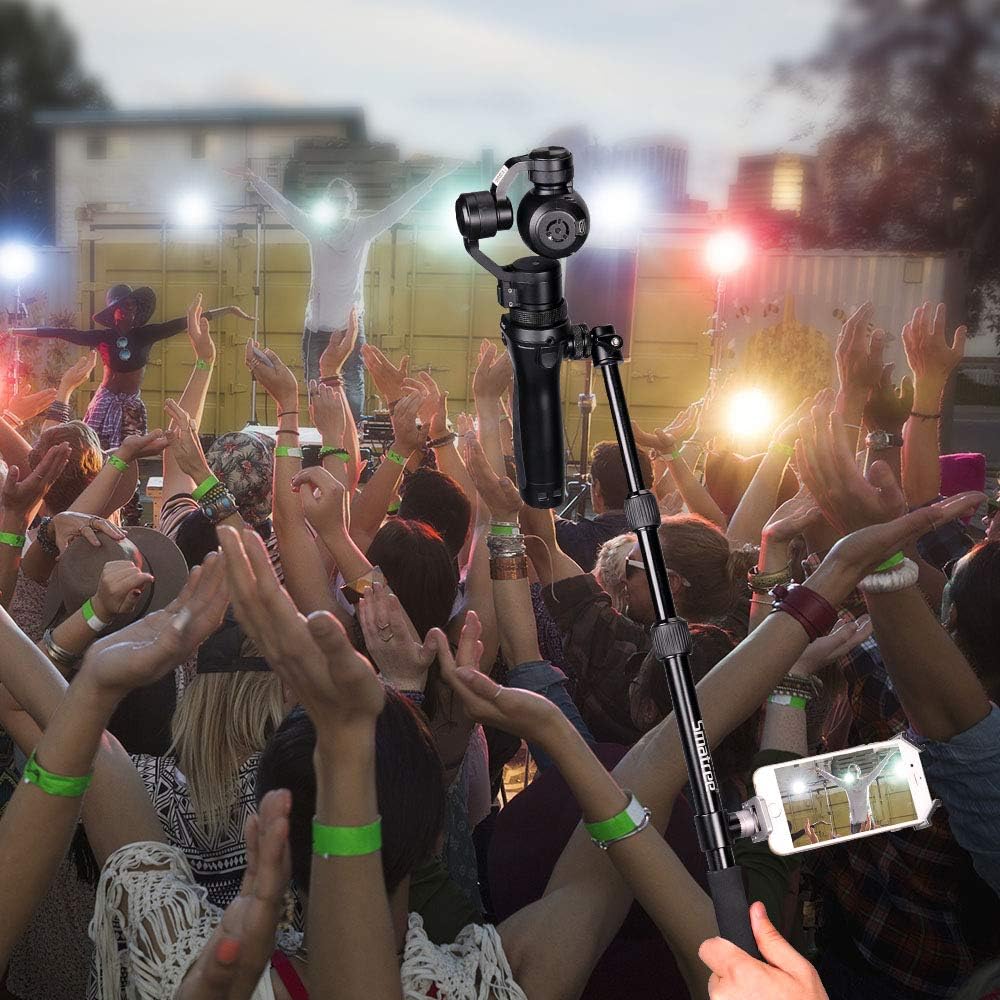 Review Product Smatree Selfie Stick Monopod with Tripod Compatible for DJI OM 4, DJI OSMO, OSMO Mobile 3, OSMO Mobile, OSMO Pro/Raw, Telescope Pole with Adapter for DJI Phone Clip Holder One-Day Sale: Up to 50% Off Smatree Selfie Stick Monopod with Tripod Compatible for DJI OM 4, DJI OSMO, OSMO Mobile 3, OSMO Mobile, OSMO Pro/Raw, Telescope Pole with Adapter for DJI Phone Clip Holder