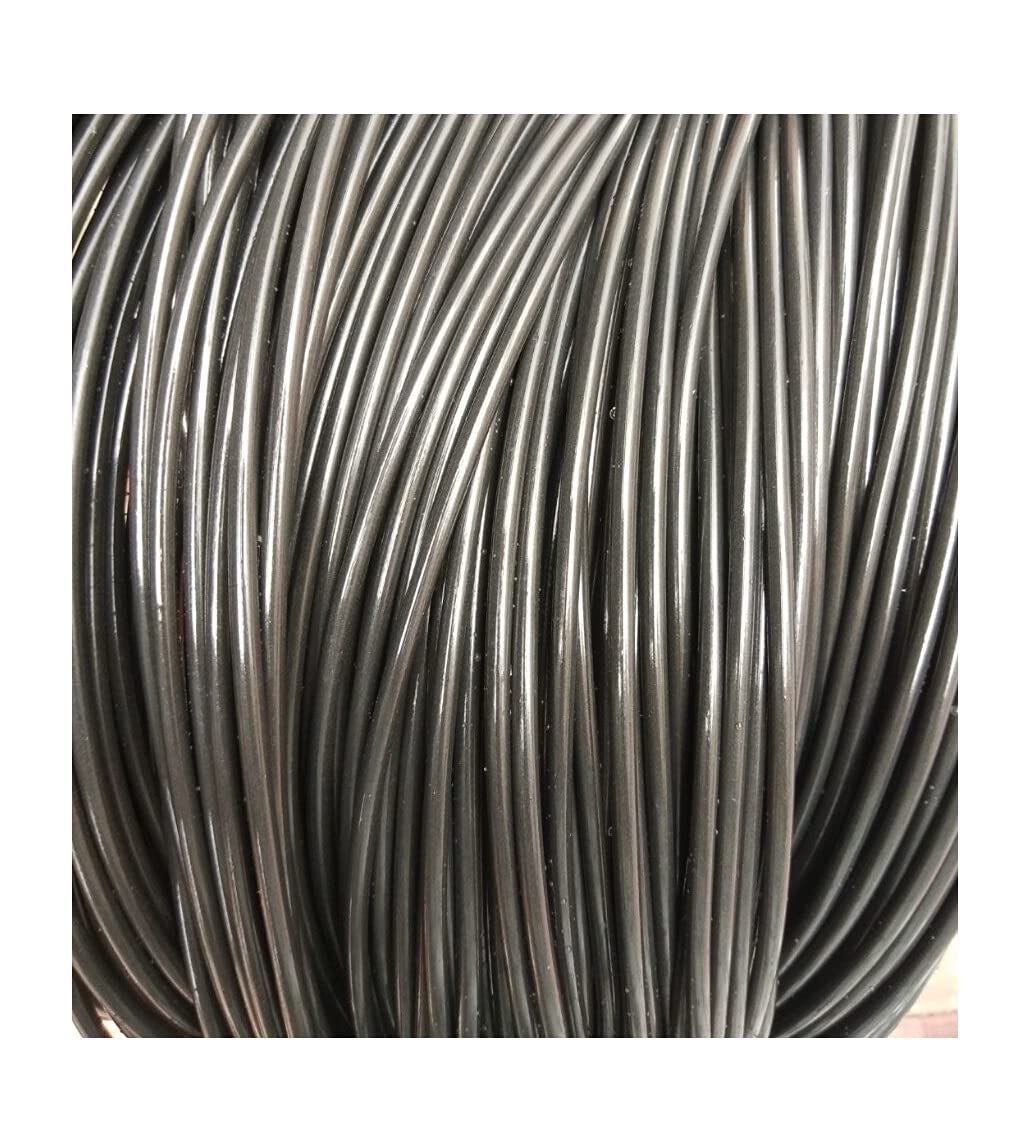 MoreiH 8Mm Synthetic Rattan Woven Material, Round Rattan Material, Plastic Rattan Material for Weaving and Repairing, Storage Basket/a/3.8Mm