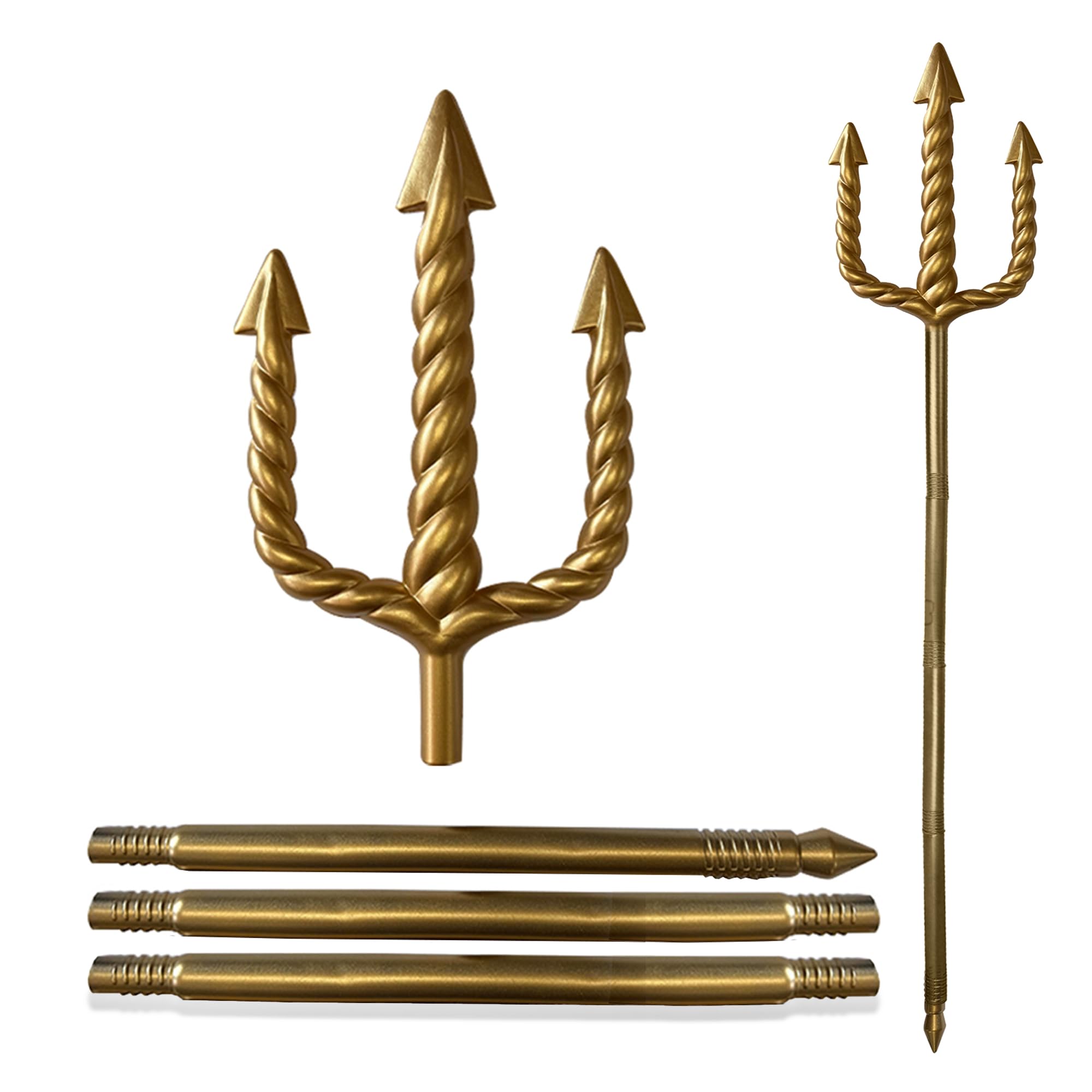 WickedFun Gold Trident With 3 Prong