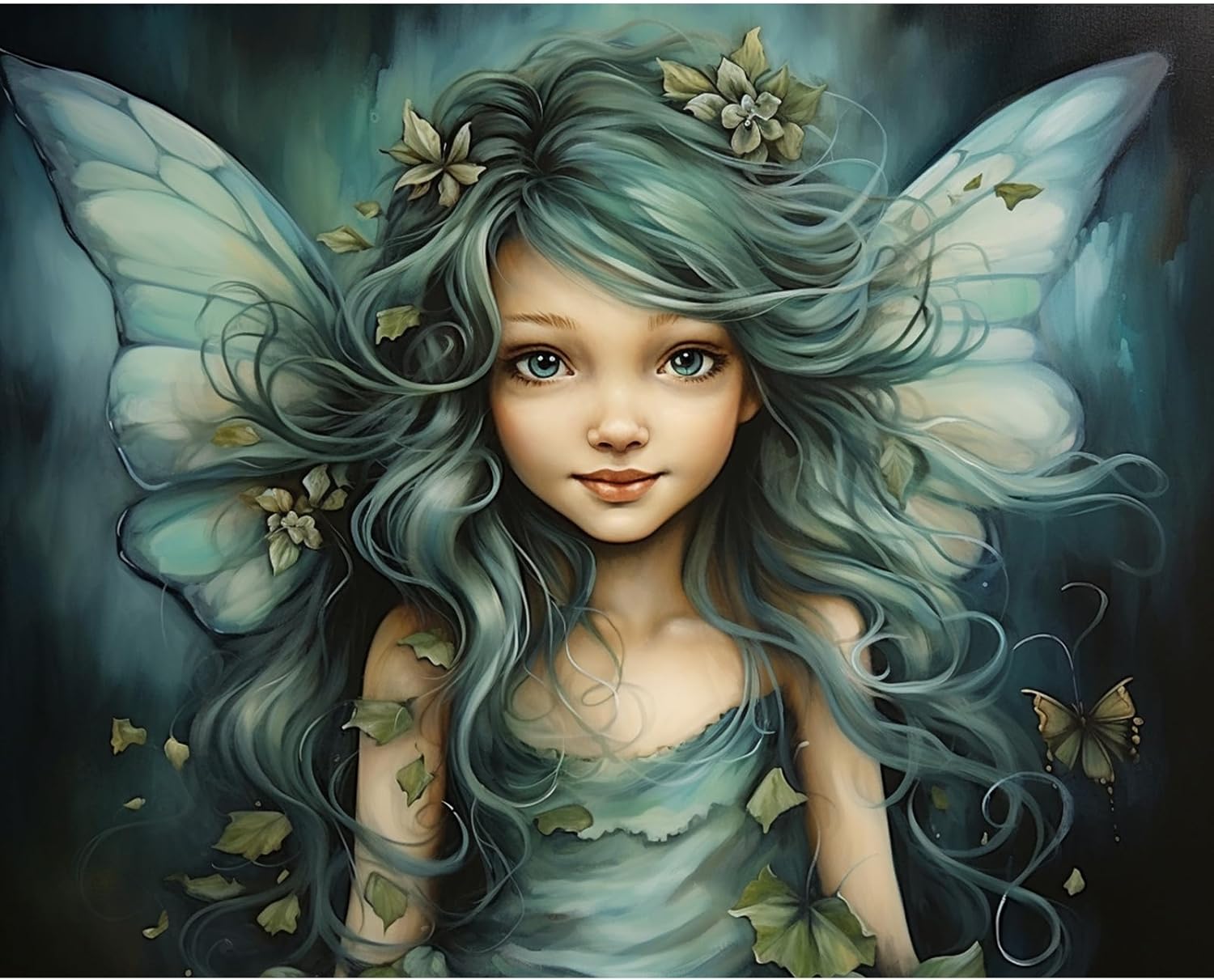 Girl Angel DIY Paint by Numbers for Adults Beautiful Girl
