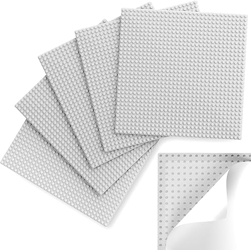 Miniatura 20 de Placas de base clásicas, paquete de 10 ladrillos de construcción grandes de 10 x 10 pulgadas, compatibles con todas las principales marcas, regalo