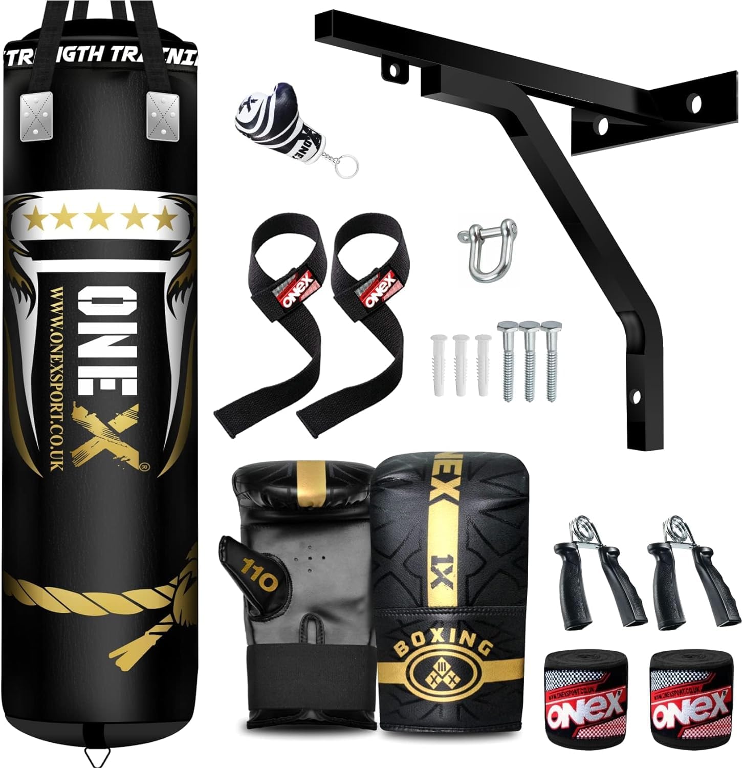 Speed Bag Platform Set - Heavy Duty Boxing Training Equipment with Punching Ball, for Adjustable Height Home Fitness, Suitable for Boxing and Fitness Enthusiasts (BLACK)