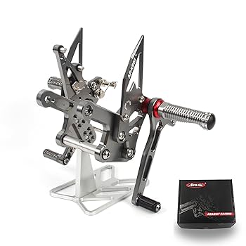 Amazon | Arashi CNC 調整可能 バックステップキットカワサキ