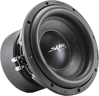 Skar Audio SVR-10 D4 10" 1600 Watt Max Power Dual 4 Ohm Car Subwoofer, 10" - Dual 4 Ohm