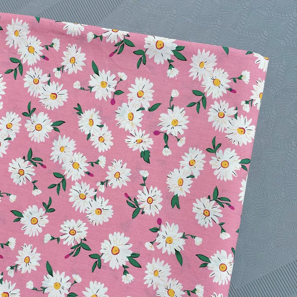Popeline de coton au mètre style Liberty, tissu haut de gamme pour couture artisanale