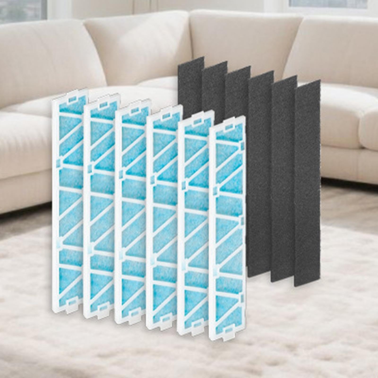ECOMISTIQ® AC Filter Replacement Sturdy HEPA with Frame Dust Collection Decontamination 2X Filter|Home & Garden | Home Improvement | Heating, Cooling & Air | Air Filters-image-31
