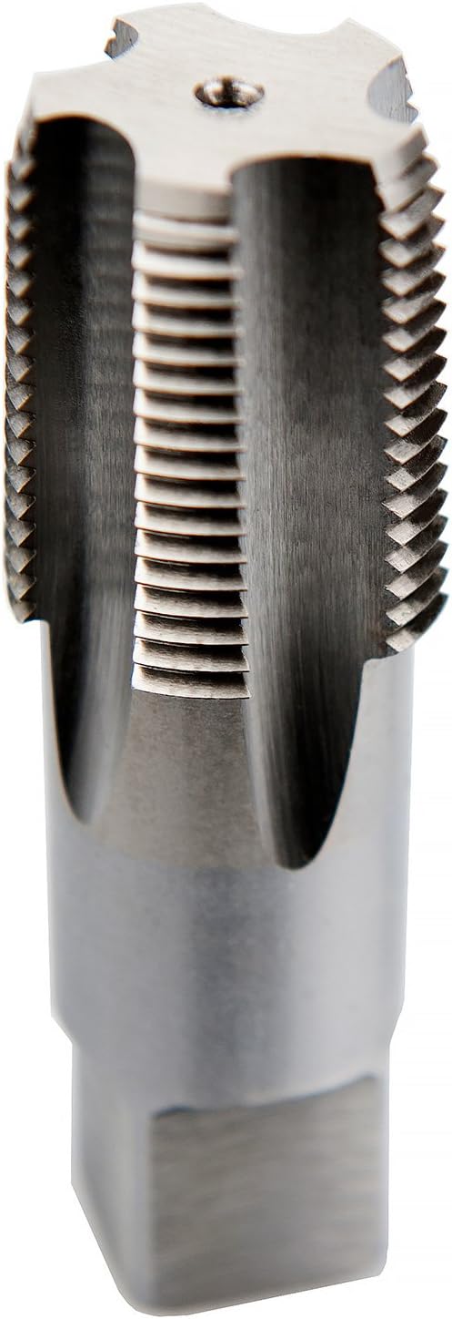 MaxTool1/2"-14 NPT Tap (National Pipe Taper Tap) 14 TPI; Quality High Speed Steel HSS M2; Fully Ground; NP02W00R032