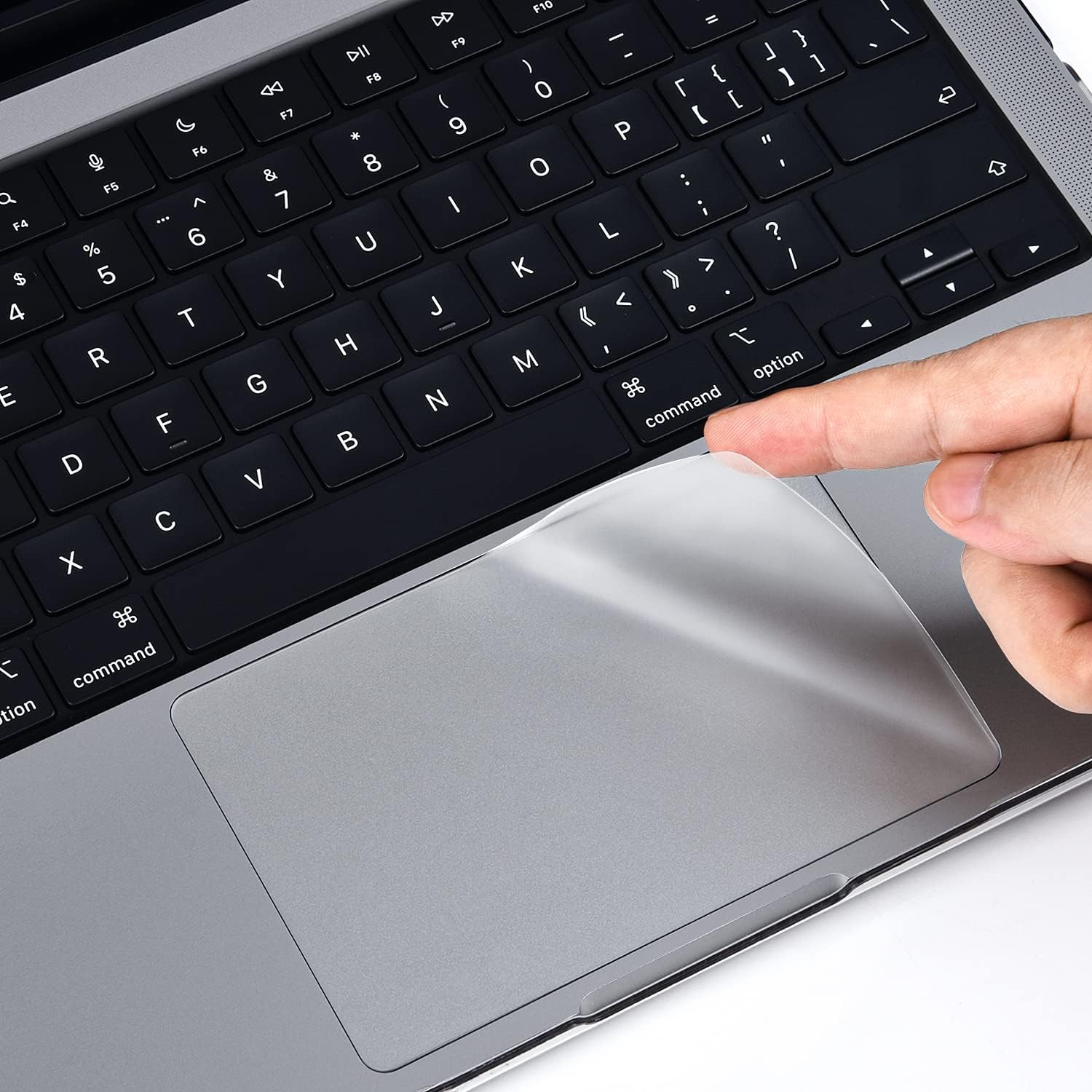 MacBook Air 13.6 Trackpad Protector Cover for 2026 2025 2024 2023 2022 MacBook Air 13.6" M5 M4 M3 M2 Chip A3449 A2681 A3113 A3240 with Touch ID Clear Anti-Scratch Touch Pad Protector -2PCS