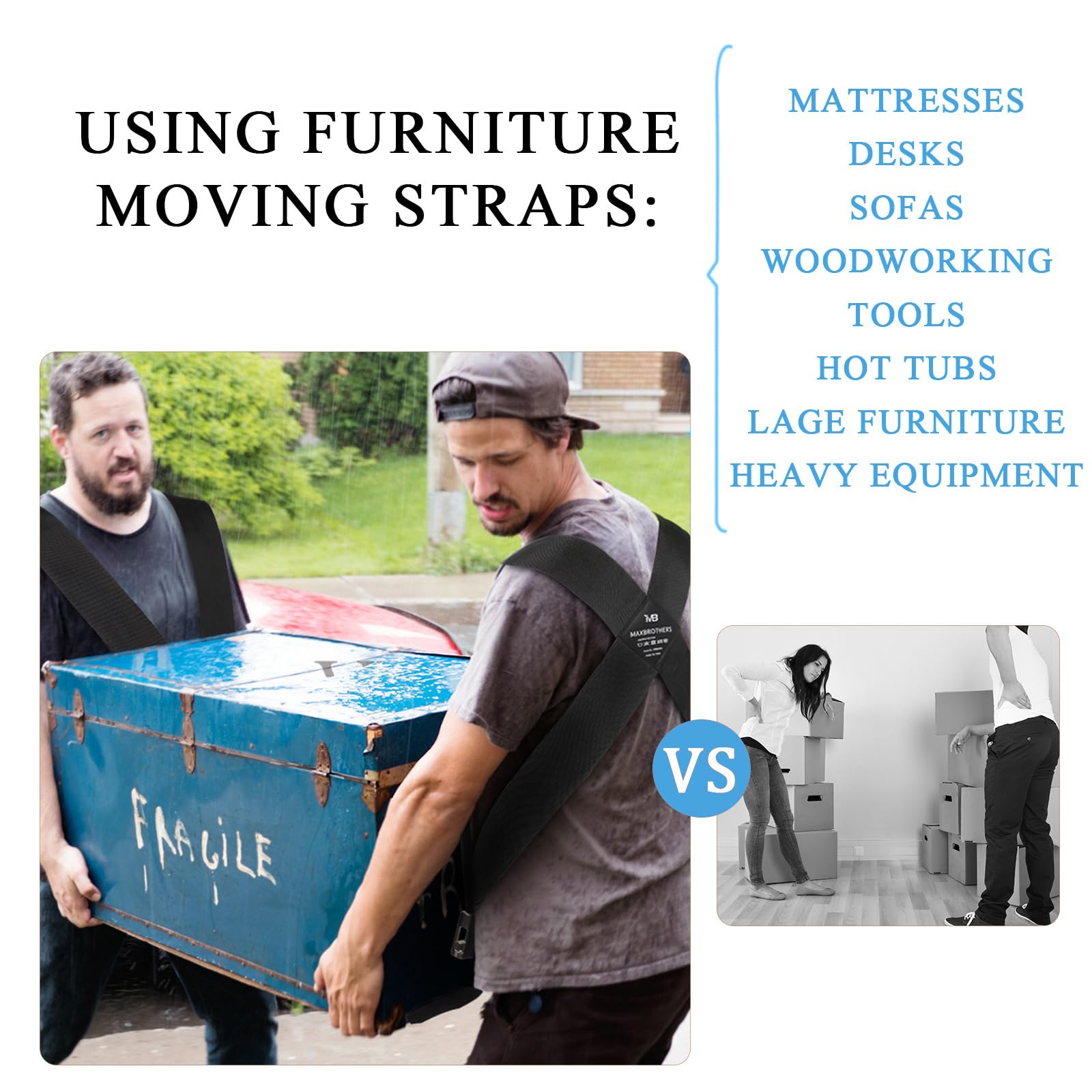 MAXBROTHERS Moving Straps(5