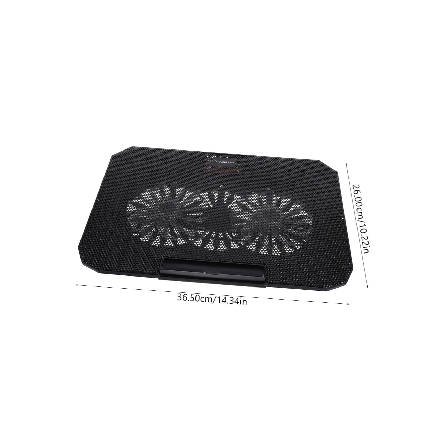 Refrigerador USB para Portátil de 14 a 15,6 Pulgadas Abs Negro