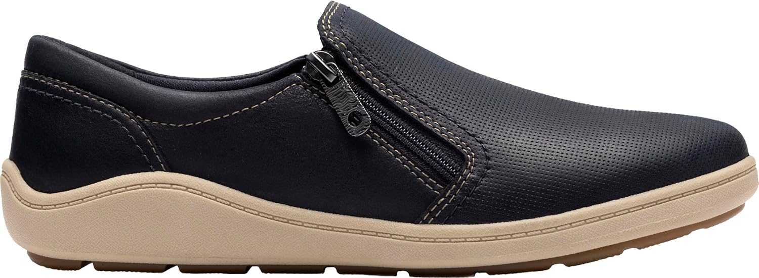 Clarks Women's Bryianne Ashly Side-Zip Loafer - Image 4