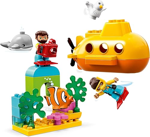 Miniatura 6 de LEGO DUPLO Town Submarine Adventure 10910 Kit de construcción (24 piezas)
