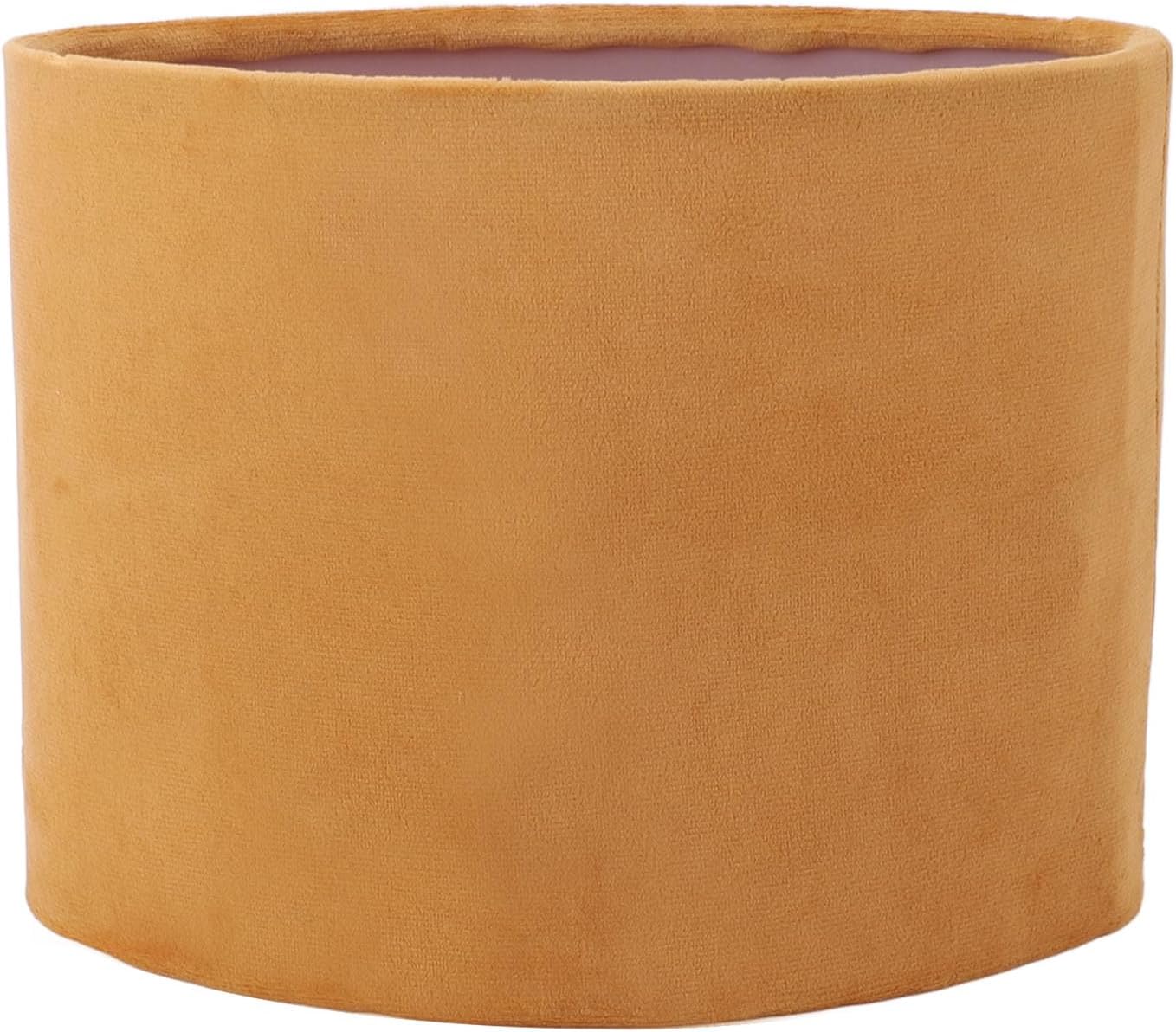 Oval Lamp Shade, Modern Cloth Lampshade E27 E14 Universal Use Lamp Cover Oval Shaped Clip-on Lamp Cover Shade Accessories, for Table Floor Pendant Lamp Replacement(Gold)