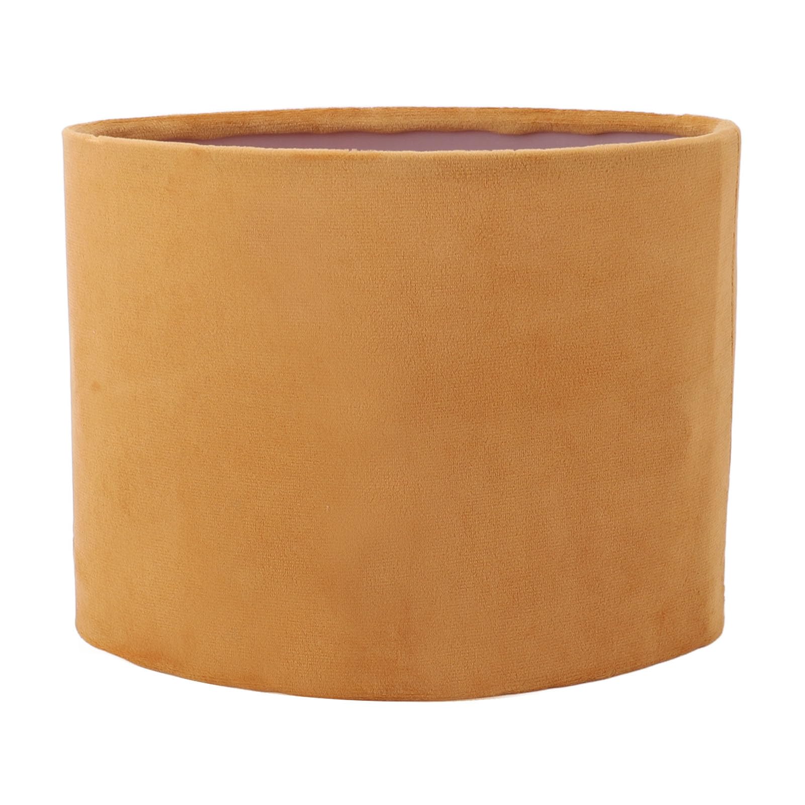 Oval Lamp Shade, Modern Oval Lamp Shade Eye Care Suitable for Table Floor with Good Light Transmittance, Lampshade (Gold)