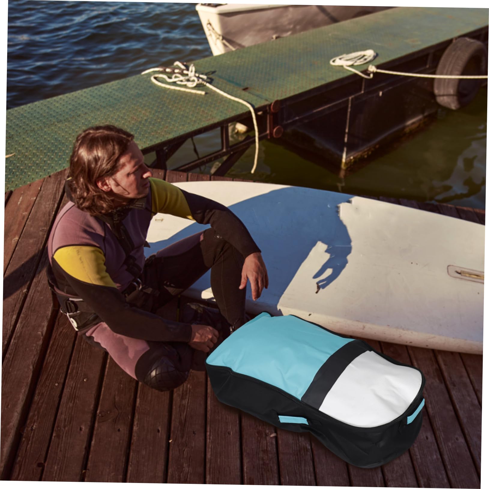 Paddleboard Bodyboard Mit Rucksack Oxford Material Zum Schwimmen