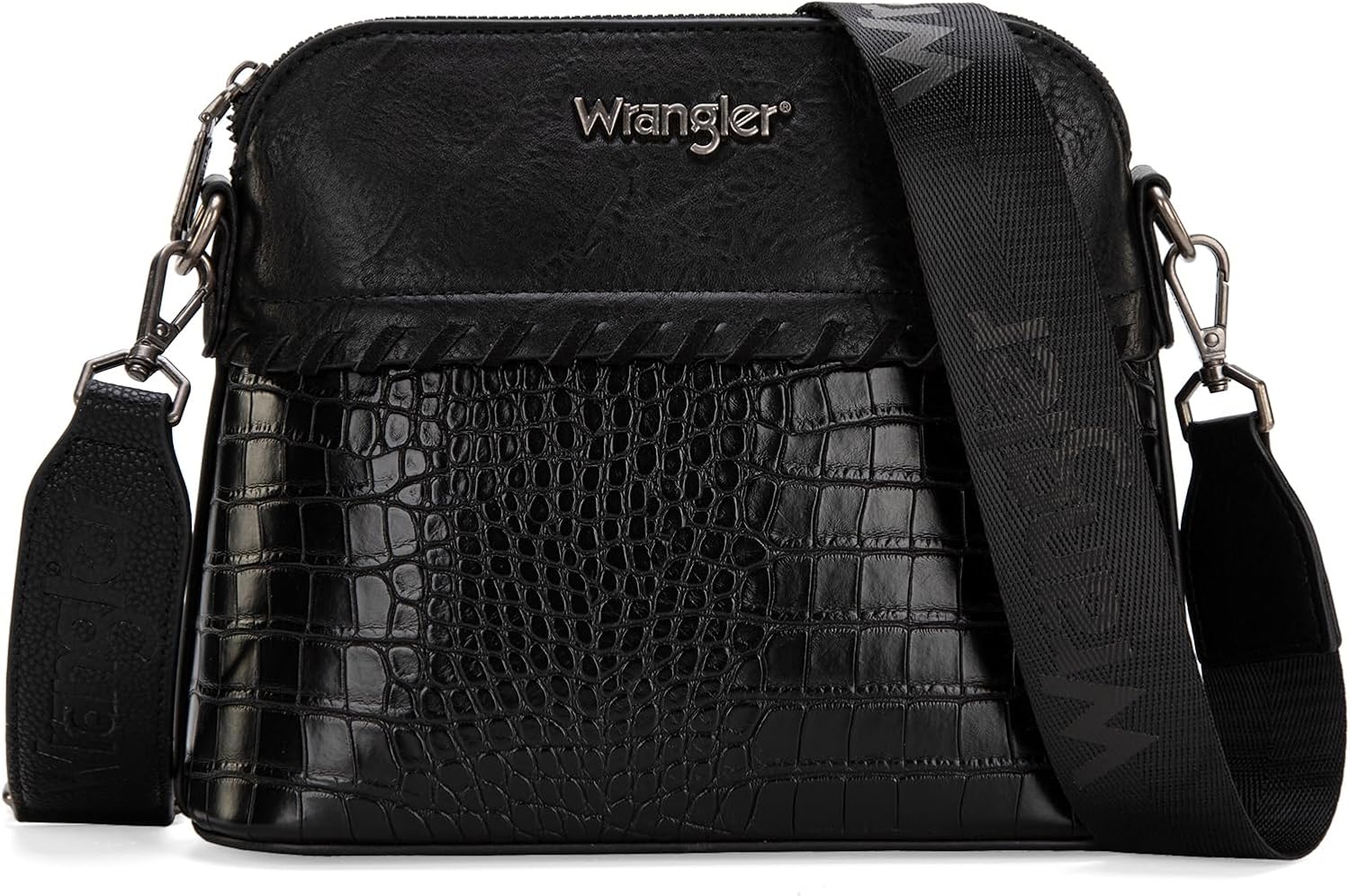 Wrangler 3Pcs Purses for Women Tote Bag Crossbody Handbag Sets with Strap - Image 6