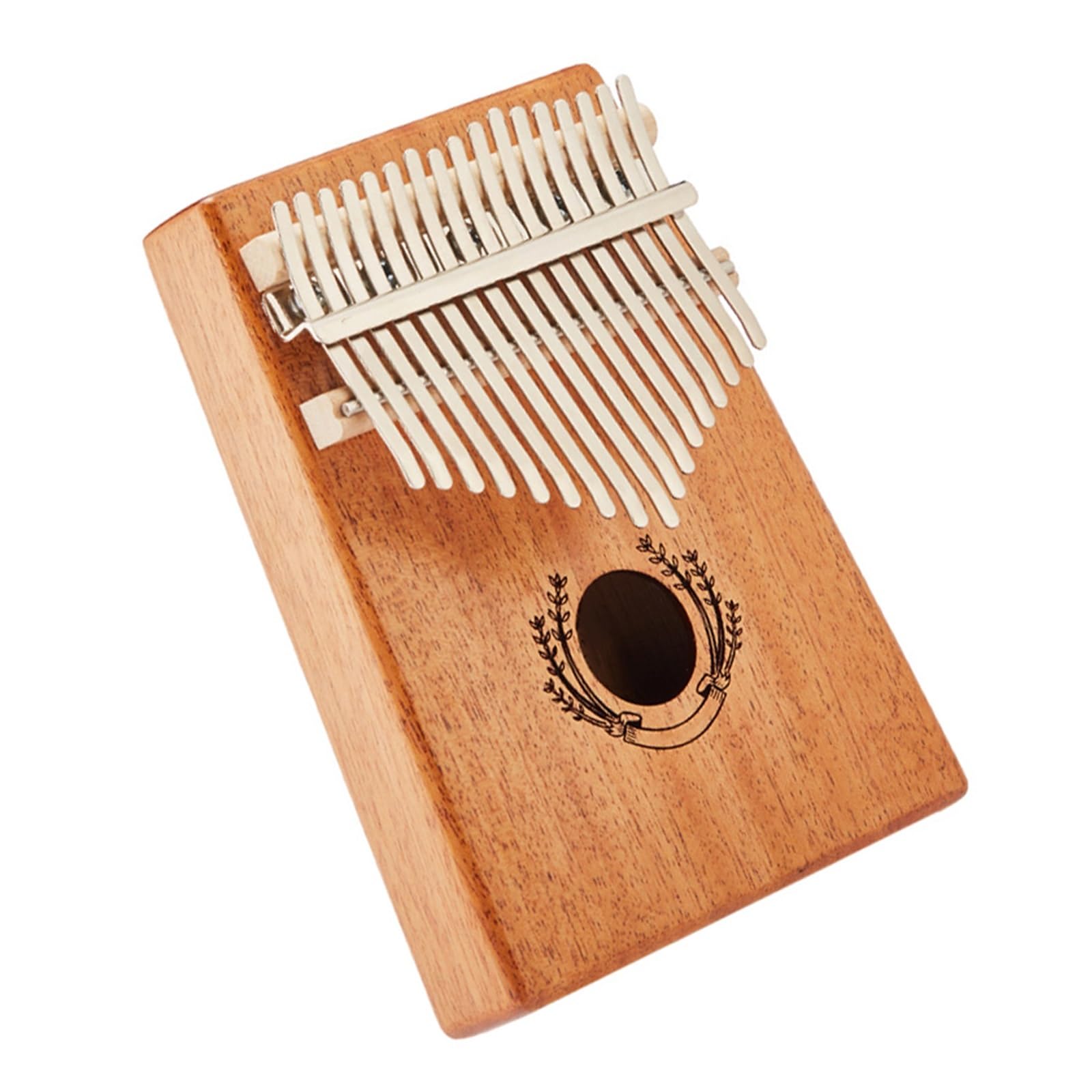 Pianoforte Kalimba A 17 Note Per Principianti Professionale In Legno Massello Trasparente O Colorato Kalimba(3/4)