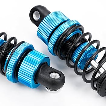 ラジコンダンパー Amazon.co.jp: TRZX 4個 RC の衝撃の前部及び後部衝撃吸収材の