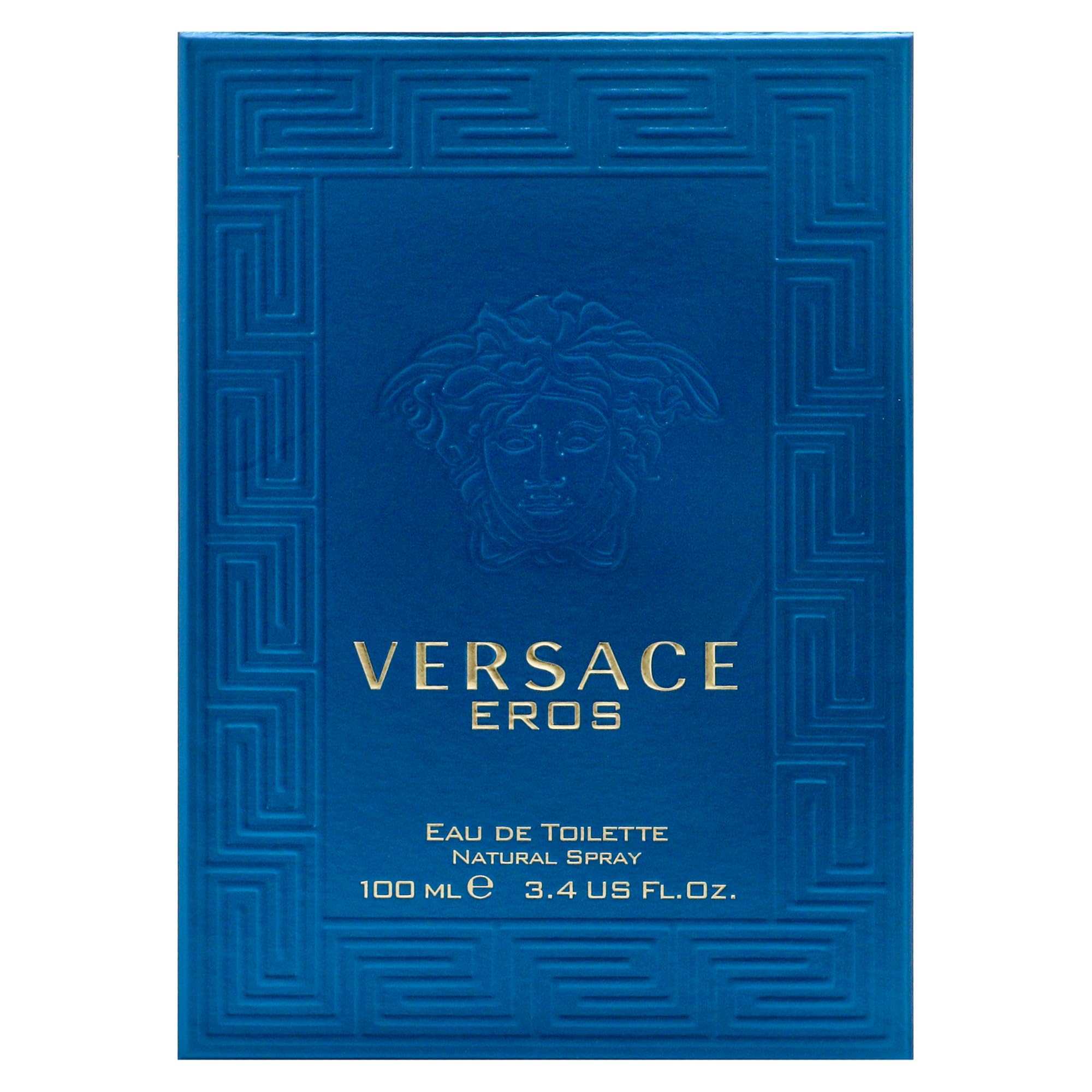 Amazon.com : Versace Eros Eau de Toilette Spray for Men, 3.4 Fl Oz