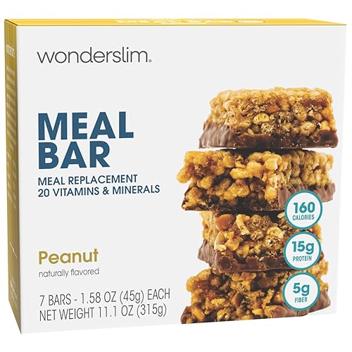 WonderSlim - Barra de proteína nutritiva