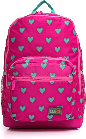 Wia Kalp Desenli Kız Çocuk Okul Sırt Çantası, Standart, WS-001, Pembe, kız-çocuk