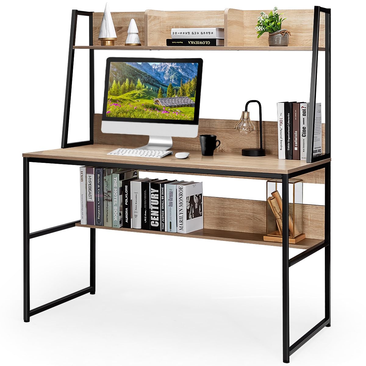 Klappbarer Schreibtisch Mit Rollen & Schubladen – Flexibler Computertisch Für Homeoffice & Wohnzimmer