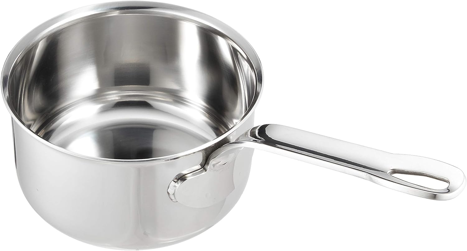 Endoshoji ASTG901 Power Denji Alpha Saute Pan, Commercial Use, 5.9 inches (15 cm) (No Lid), Induction Compatible, Inner Surface/Strong Coat Processing, Stainless Steel, Made in Japan