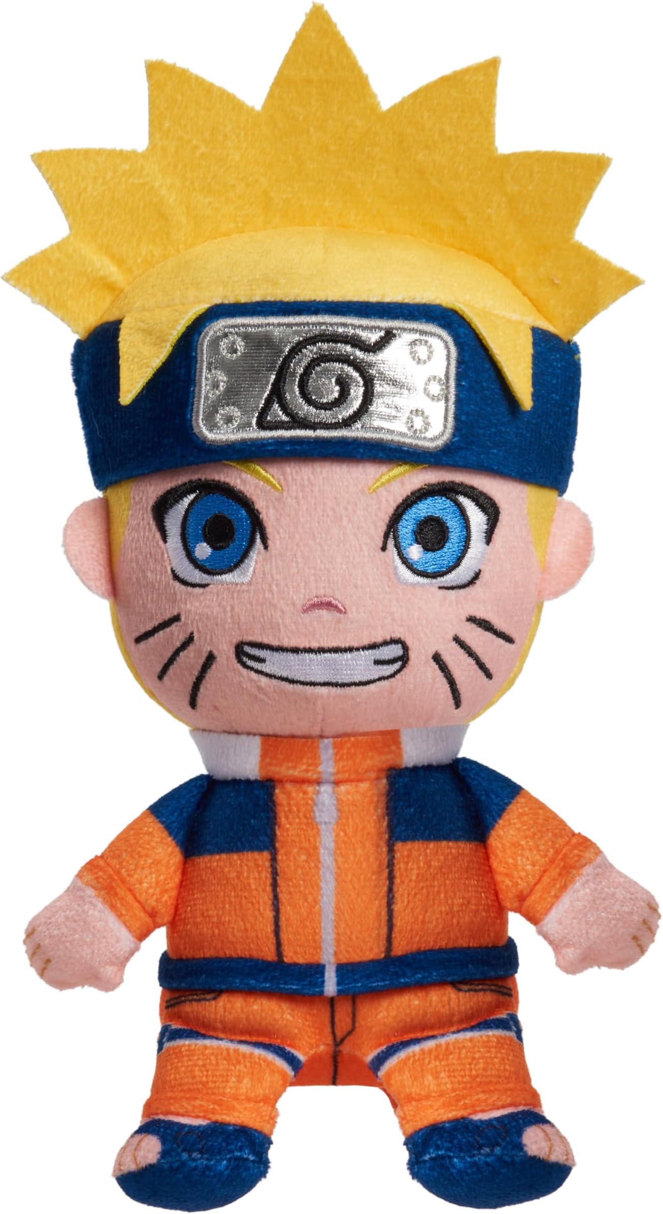 Just Play Naruto Small 7 Inch Plush, Multicolor, Anime, Kids Toys for Ages 3 Up