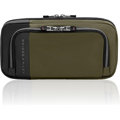 Briggs & Riley Toiletry Kit - Travel Bags for Women & Men, Organizer for Vacation, Dopp Kit for Bathroom Accessories, Makeup, & Skincare