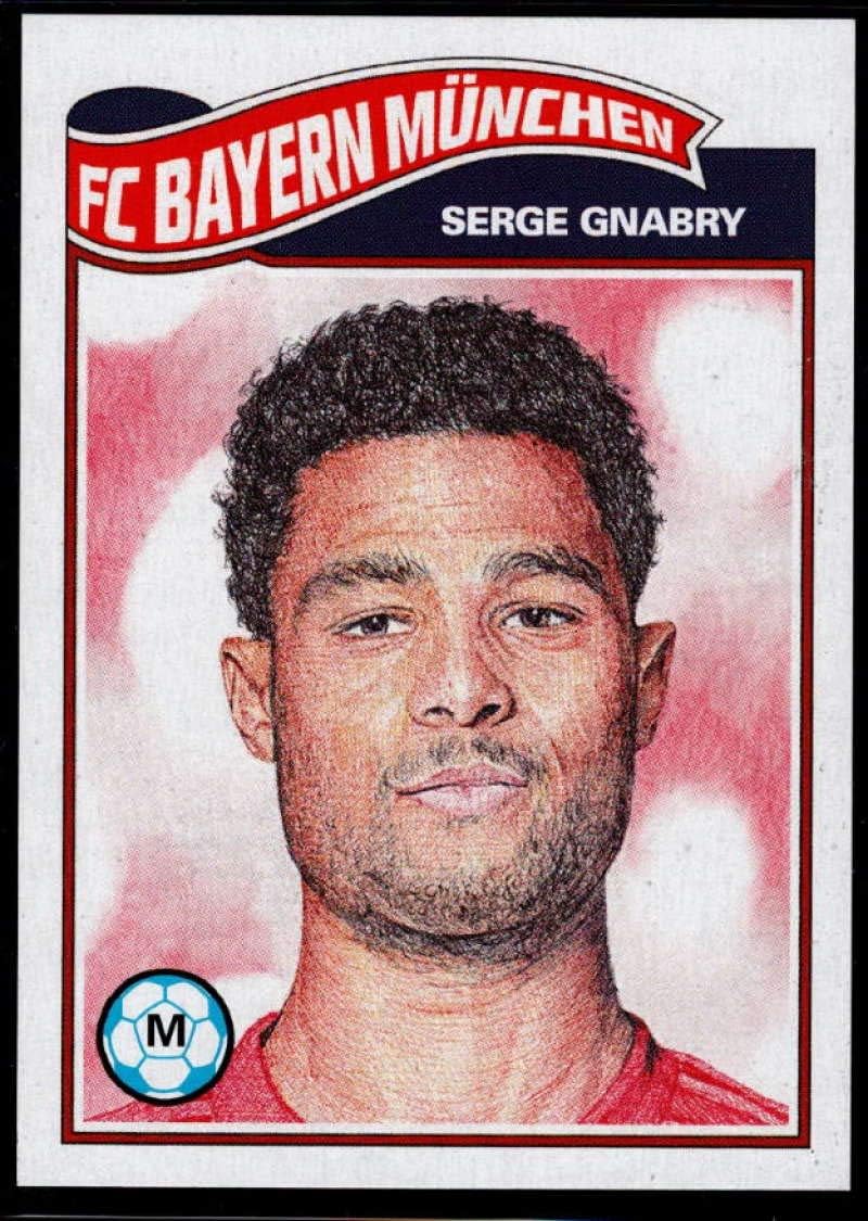 2019 Topps The UCL Living Set UEFA Champions League #82 Serge Gnabry FC Bayern Munchen Official Soccer Futbol Trading Card LIMITED PRINT RUN