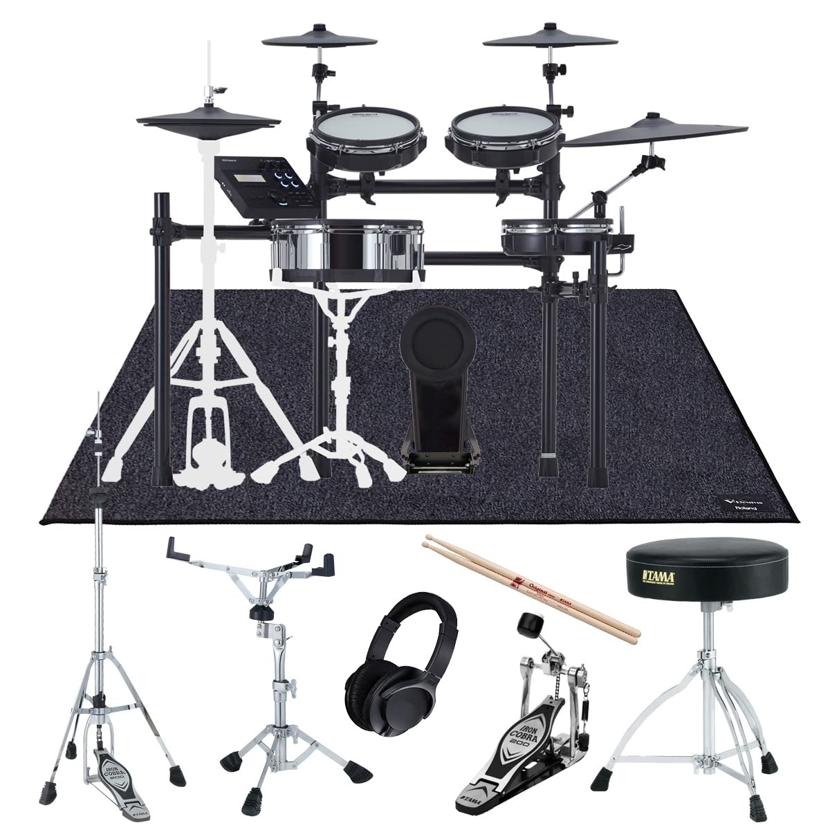 Amazon | Roland/TD-27KV2 + MDS-STD2 TAMAオプションフルセット w/V 
