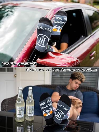 Miniatura 5 de IRISGOD Divertidos calcetines nerd Regalos geniales para calcetines navideños Regalos de fiesta para hombres y mujeres