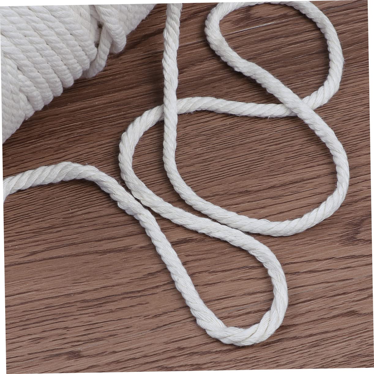 Cuerda de Algodón Natural Beige para Manualidades y Macramé