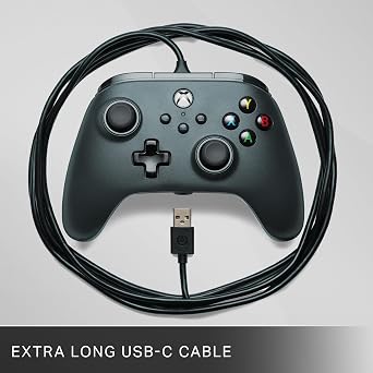 Wired Control for PowerA Xbox Series X|S - Black