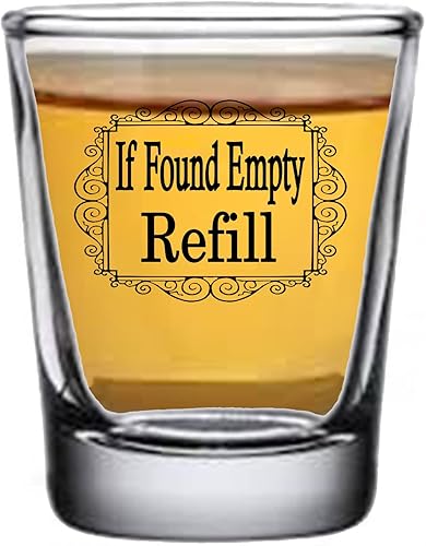 Miniatura 2 de Rogue River Tactical Vaso de chupito divertido si se encuentra relleno vacío broma sarcástica regalo broma