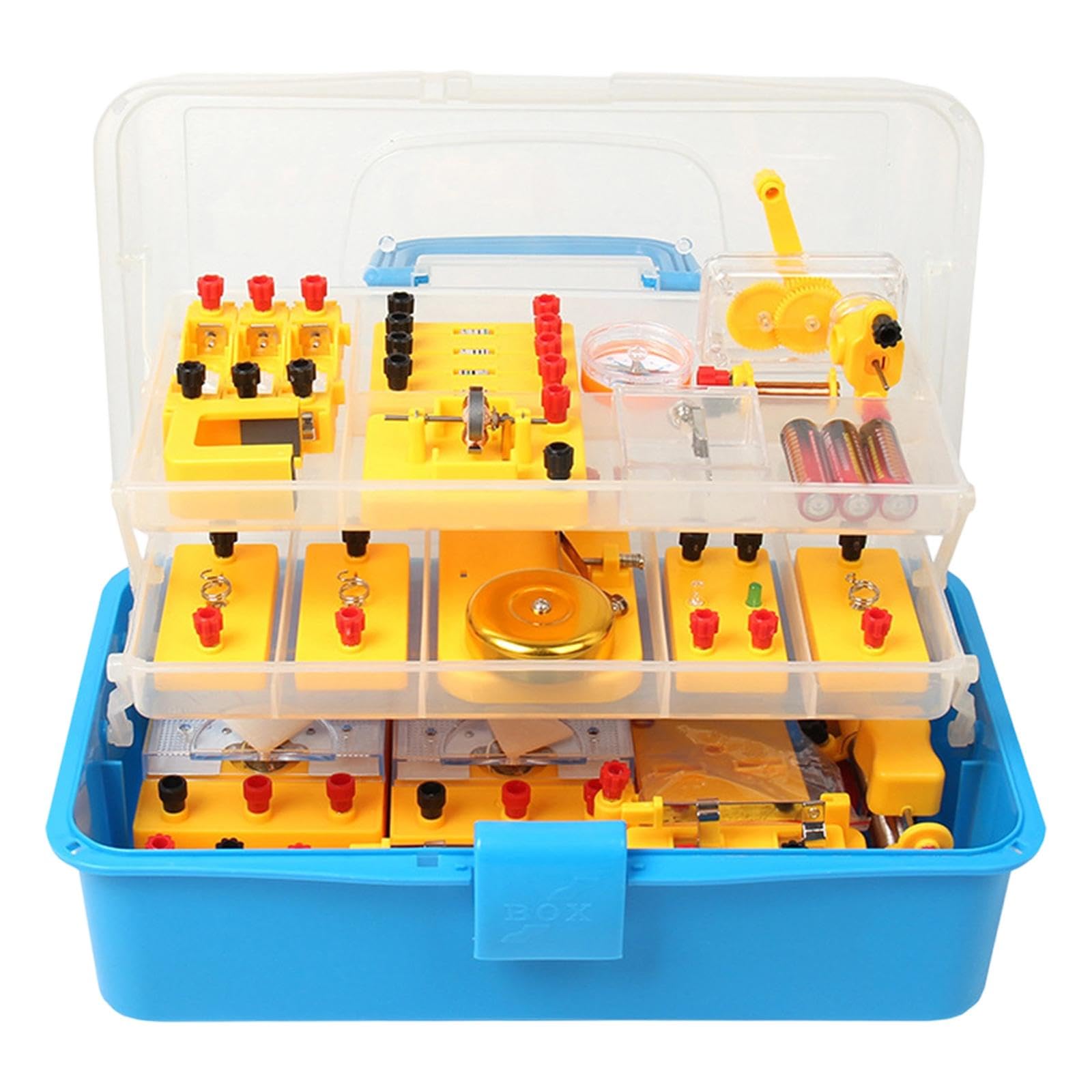 Sharplace Set didattico per circuiti di elettromagnetismo, sussidi didattici, Regali di Compleanno, Giocattolo educativo per la Scuola, progetti Fai da Te,