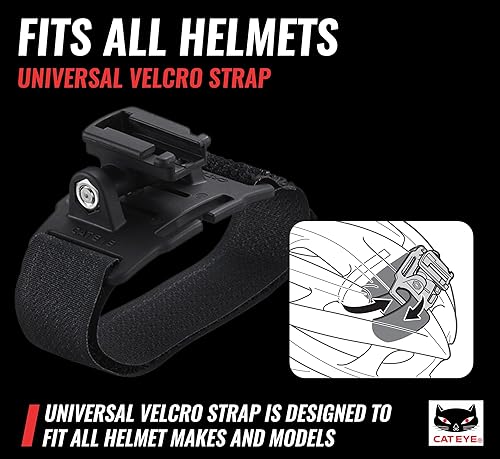 Miniatura 4 de CATEYE AMPP - Luz recargable USB para bicicleta: faro OptiCube™ súper brillante de alta visibilidad para viajeros, ciclistas de carretera