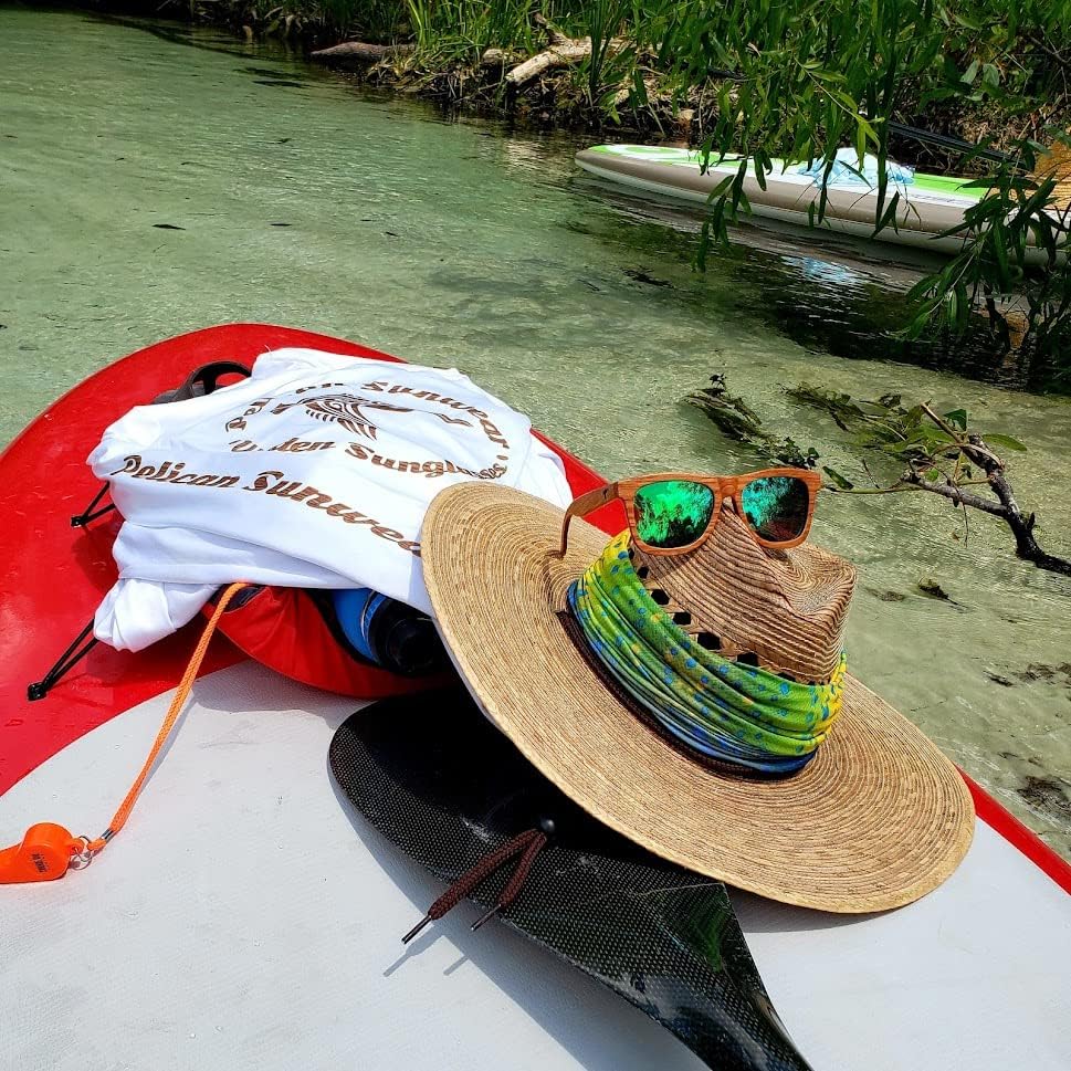 Wood Sunglasses | Polarized | Vintage Wooden Frame | UV Protection | Bamboo Case - Image 7