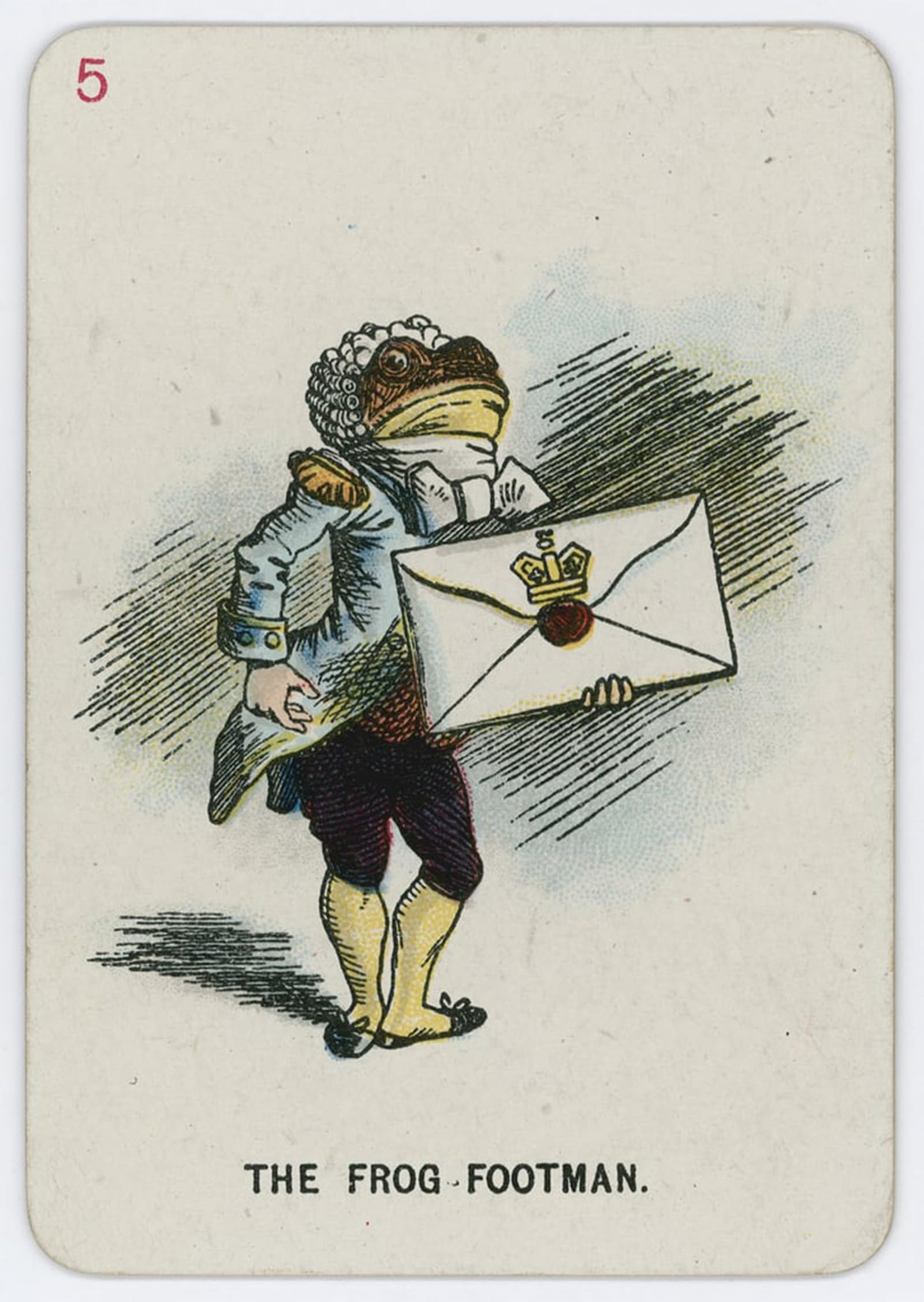 POSTERIIk Famous Print Pop Art Wall Art Graffiti the footman by Tenniel Art Prints for Home Decor 60x90cm