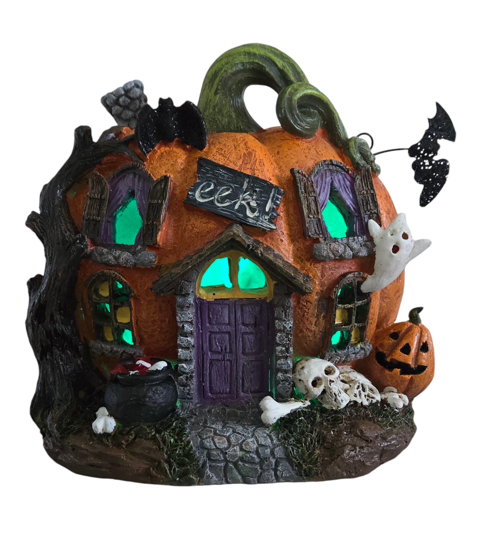 Amazon.com: Gerson International Halloween Lighted Haunted Resin
