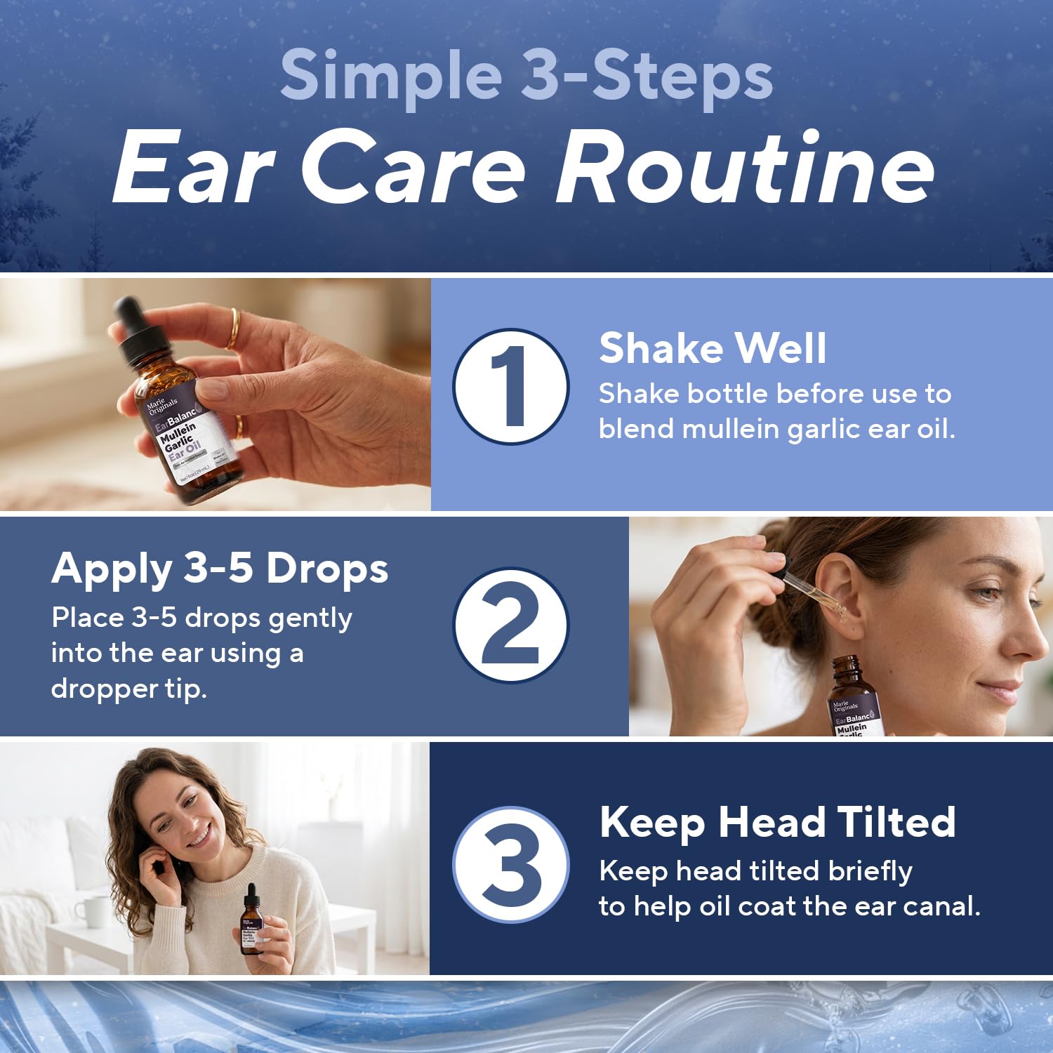 Marie Originals Mullein Garlic Ear Oil Drops for Earwax Care (1 Pack) — Amazon image 5