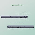 Ordinateur portable ASUS Chromebook, Écran HD de 11,6 po, MediaTek Kompanio 520, 4 Go RAM, 64 Go de stockage, Clavier résistant aux éclaboussures, Caméra HD avec obturateur de confidentialité, Protection antimicrobienne, ChromeOS, CZ1104CM2A-AS01-CB