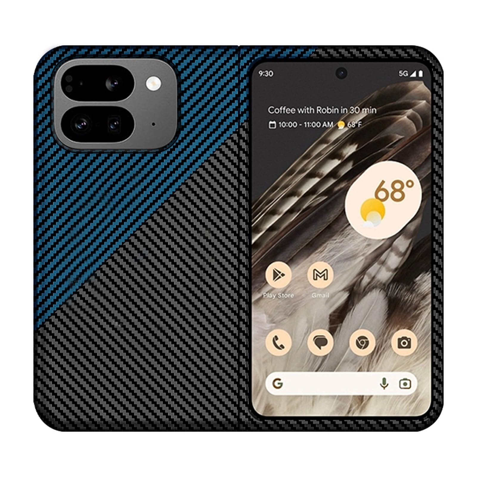 Amazon.co.jp: FLURIKA for カーボンファイバースリム Google Pixel 10
