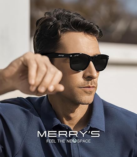 Miniatura 24 de MERRY'S Lentes de sol polarizados unisex para hombres y mujeres, lentes de sol polarizados vintage, lentes de espejo