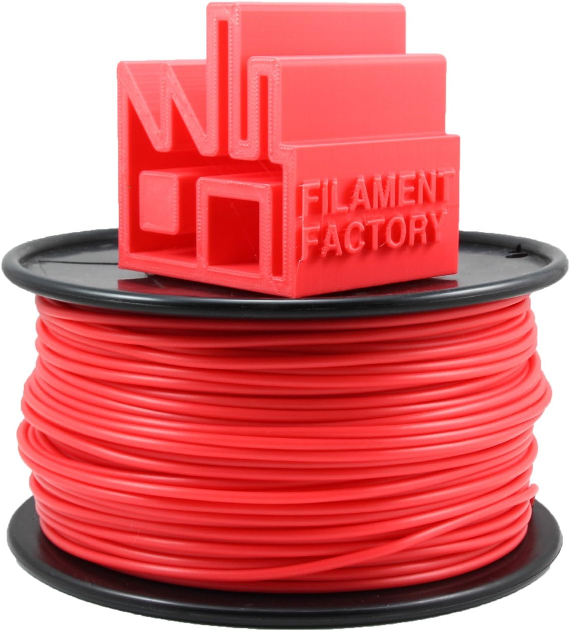 Filament Factory 3.00mm Coral Red ABS Filament 1kg(2.2lbs) for Reprap, MakerBot, Afinia and UP!