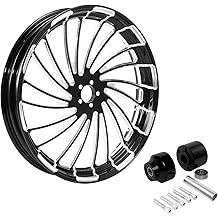TCMT 32"x3.5" Front Wheel Rim w/Single Disc Wheel Hub Fit For Harley Touring Non-ABS/ABS Models Road King Electra Road Street Glide Ultra Limited 1997-2020