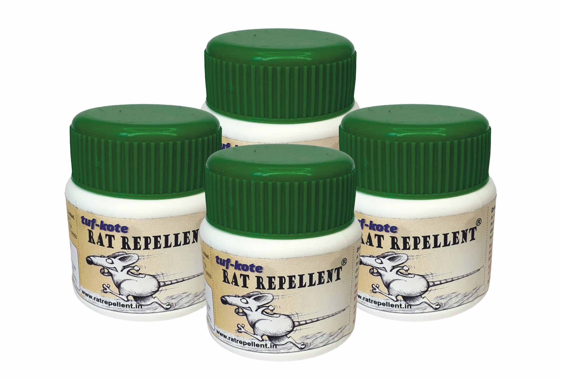 tuf-kote Herbal Rat Rodent Repellent Cake, Non-Toxic, Non-Poisonous, Drive Away Rats Without Harming Them For Cars Homes Garage, Effective And Long Lasting Upto 6 Months [Pack Of 4], Tablet-image-23