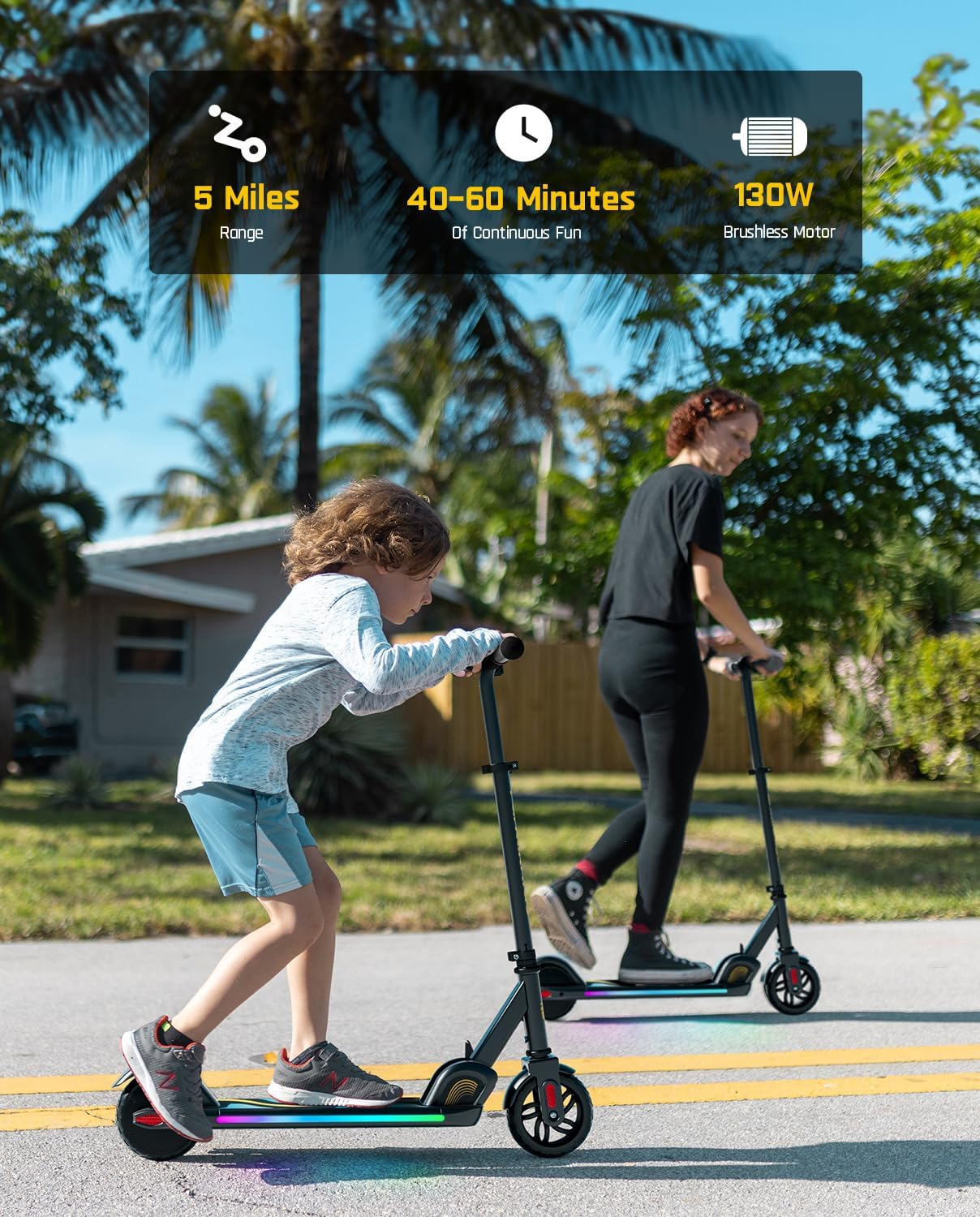 FanttikRide C9 Pro Electric Scooter Black & FanttikRide C9 Electric Scooter Pink