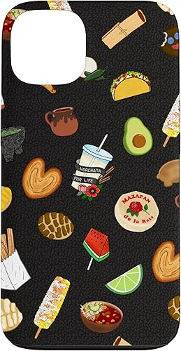 Miniatura 10 de Funda para iPhone 14 Black Antojitos Mexican Food Latino Tacos Pan Dulce